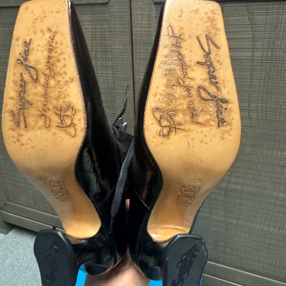Super Fine Glory Lace-Up Ankle Boots - Picture 5 of 5